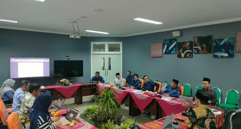 Gelar Rapat Persiapan Asesmen Lapangan Program Studi Ilmu Politik