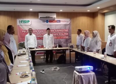 FISIP UIN Walisongo Gelar Pelatihan Penguatan Kapasitas Metodologi Survei Politik