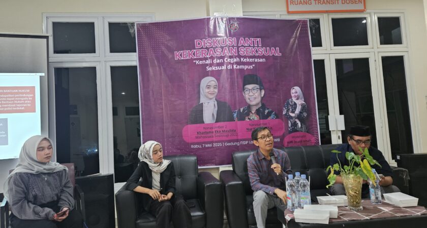 Cegah Kekerasan Seksual di Kampus, Prodi dan HMJ Sosiologi Gelar Diskusi dan Sosialisasi